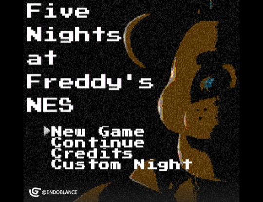 Five Nights at Freddy's NES screenshot